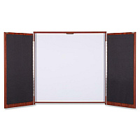 Lorell Dry-erase Whiteboard Presentation Cabinet (LLR69866)
