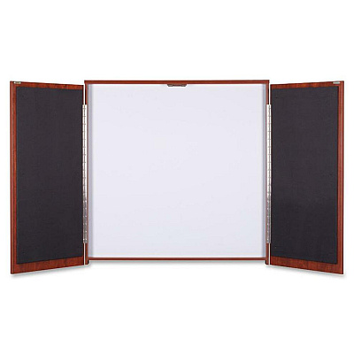 Lorell Dry-erase Whiteboard Presentation Cabinet (LLR69866)