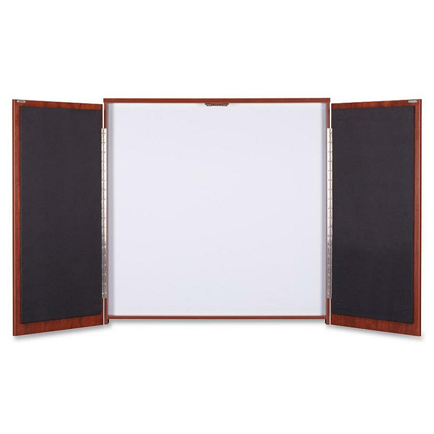 Lorell Dry-erase Whiteboard Presentation Cabinet (LLR69866)
