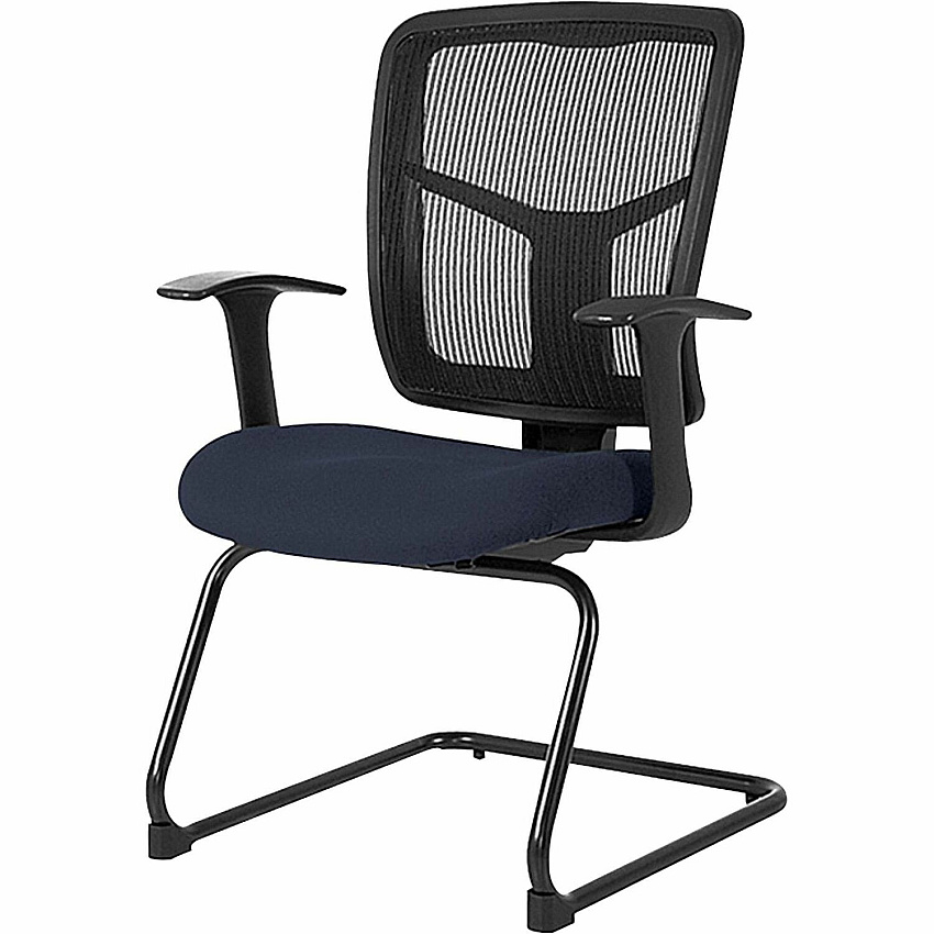 Lorell ErgoMesh Series Mesh Side Arm Guest Chair (8620201)