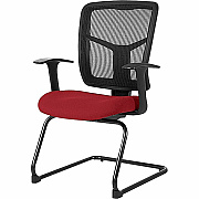 Lorell ErgoMesh Series Mesh Side Arm Guest Chair (8620202)