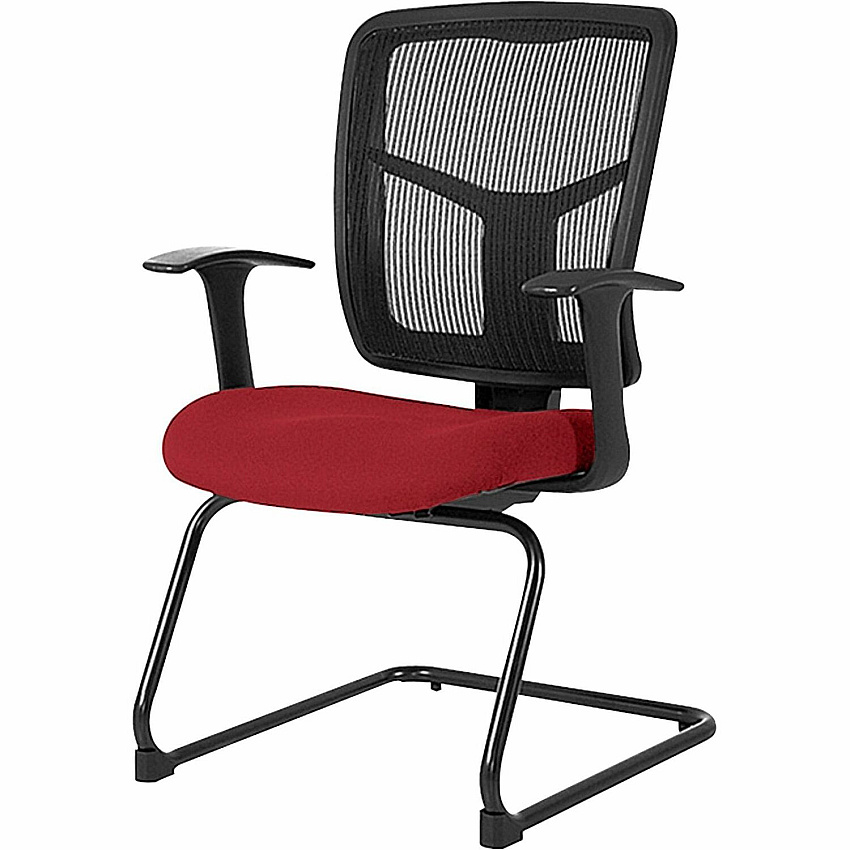 Lorell ErgoMesh Series Mesh Side Arm Guest Chair (8620202)