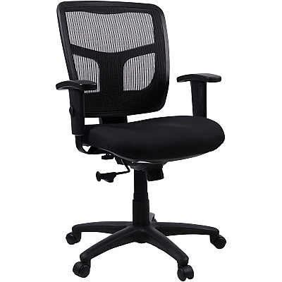 Lorell Ergomesh Managerial Mesh Mid-back Chair (LLR86209)