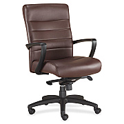 Eurotech Manchester Mid Back Executive Chair (LE255BRN)