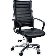 Eurotech Europa High Back Executive Chair (LE811BLK)