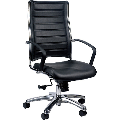Eurotech Europa High Back Executive Chair (LE811BLK)