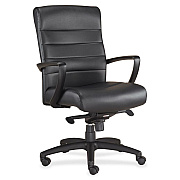Eurotech Manchester Mid Back Executive Chair (LE255BLK)