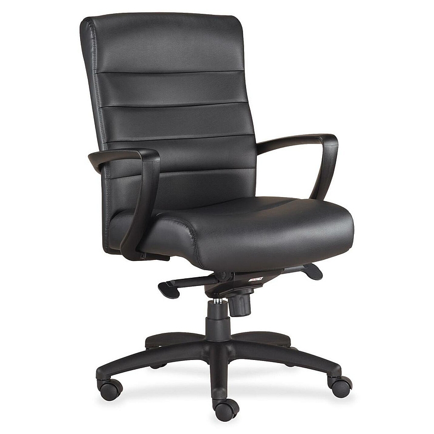 Eurotech Manchester Mid Back Executive Chair (LE255BLK)