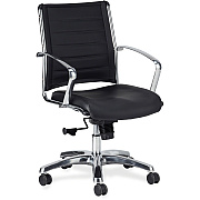 Eurotech Europa Mid Back Executive Chair (LE822BLK)