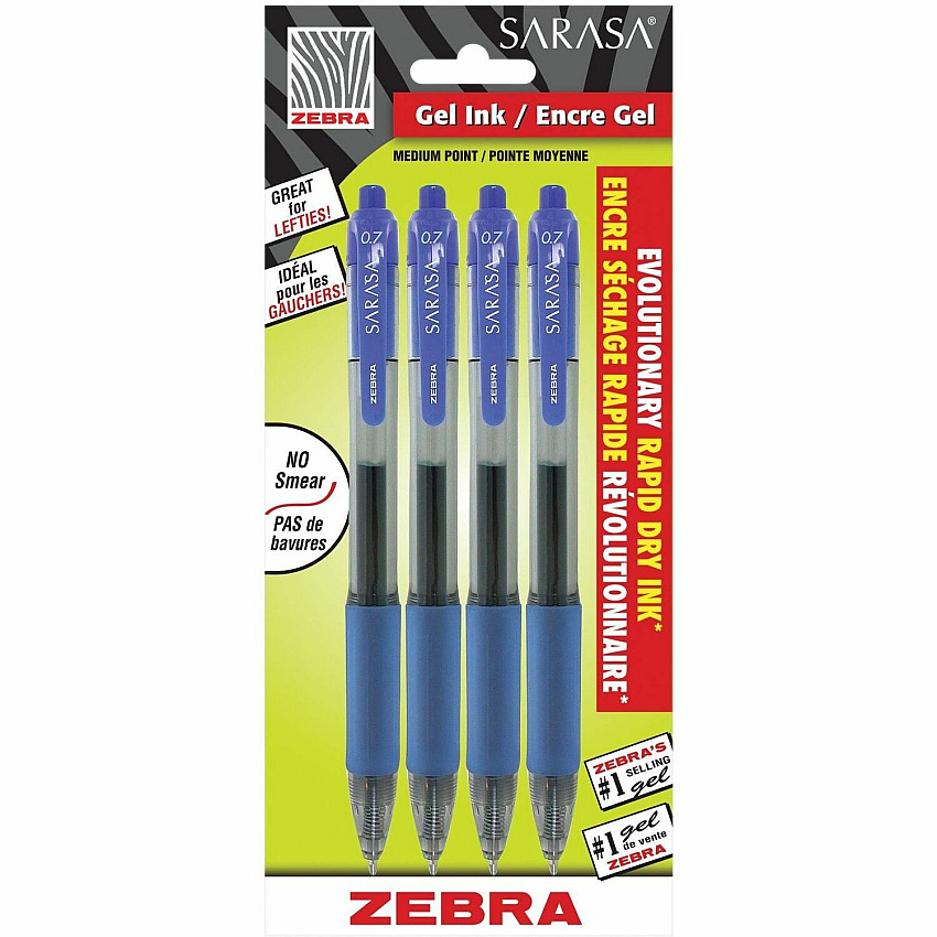 Zebra SARASA dry X20 Retractable Gel Pen (ZEB46824)