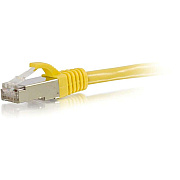 C2G 30ft Cat6 Snagless Stp Cbl-ylw (00874)