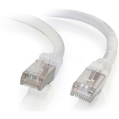 C2G 2ft Cat6 Snagless Stp Cbl-wht (00915)