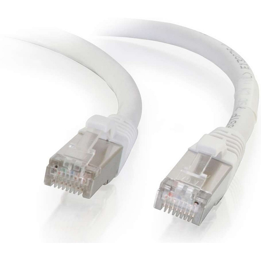 C2G 4ft Cat6 Snagless Stp Cbl-wht (00917)
