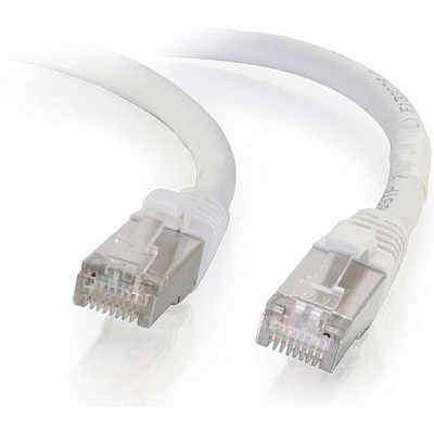 C2G 5ft Cat6 Snagless Stp Cbl-wht (00918)
