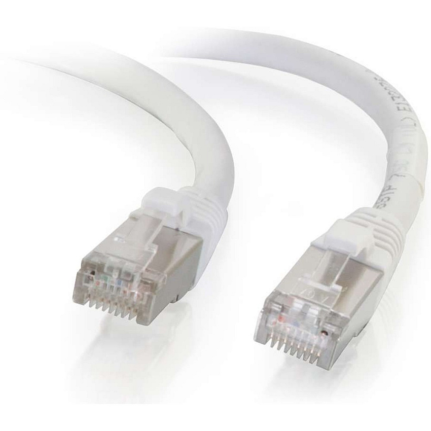 C2G 5ft Cat6 Snagless Stp Cbl-wht (00918)