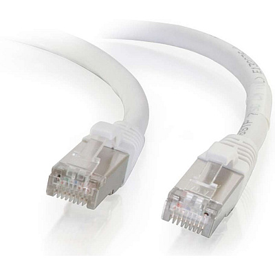 C2G 7ft Cat6 Snagless Stp Cbl-wht (00920)
