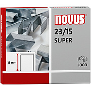 Novus 23/15 Super Heavy Duty Staples (0420044)