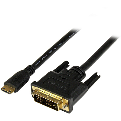 StarTech 2m (6.6 Ft) Mini Hdmi To Dvi-d Cable (HDCDVIMM2M)