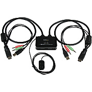StarTech 2 Port Usb Hdmi Cable Kvm Switch (SV211HDUA)