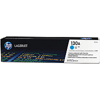 HP 130A Original Laser Toner Cartridge - Cyan Pack (CF351A)