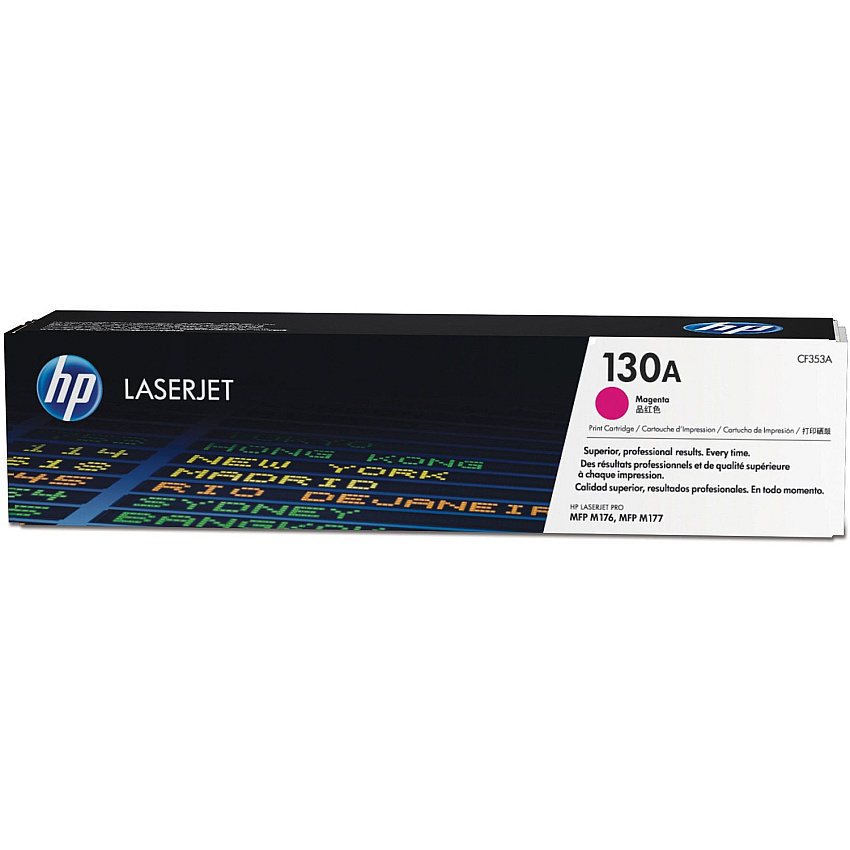 HP 130A Original Laser Toner Cartridge - Magenta Pack (CF353A)