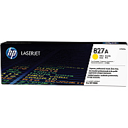 HP 827A (CF302A) Original Standard Yield Laser Toner Cartridge - Single Pack - Yellow - 1 Each
