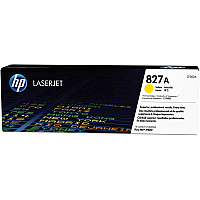 HP 827A (CF302A) Original Standard Yield Laser Toner Cartridge - Single Pack - Yellow - 1 Each