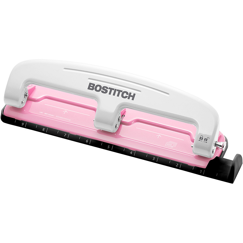 Bostitch EZ Squeeze InCourage 12 Three-Hole Punch (ACI2188)