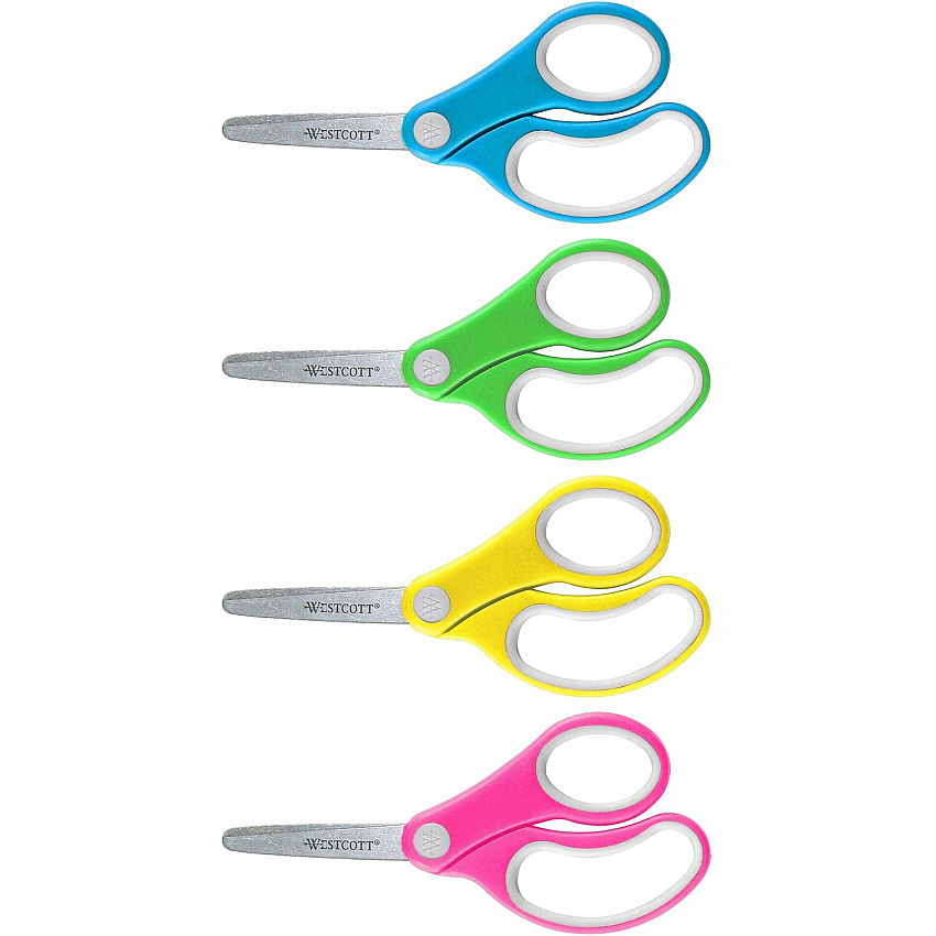 Westcott Soft Handle 5" Blunt Kids Value Scissors (ACM14726)