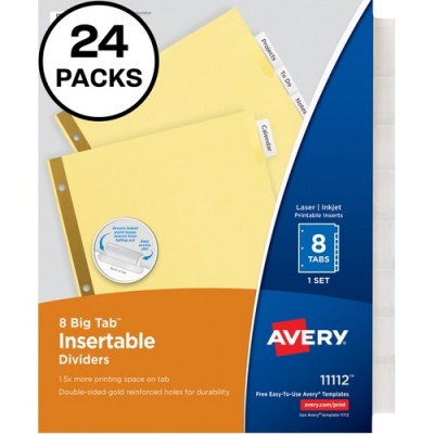 Avery Big Tab Insertable Dividers (11115)