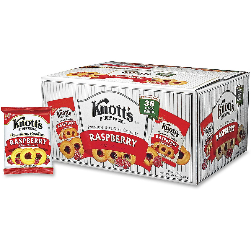 Knott's Berry Farm Knott's Berry Farm Raspberry Shortbread Cookies (BSC59636)