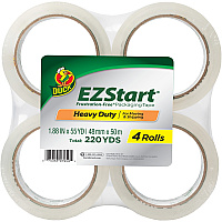 Duck EZ Start Crystal Clear Packaging Tape (DUC280068)