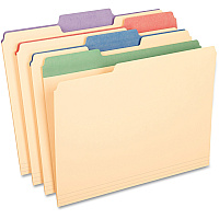 Pendaflex 1/3 Tab Cut Letter Recycled Top Tab File Folder (PFX84101)