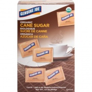 Genuine Joe Turbinado Natural Cane Sugar Packets (70470)