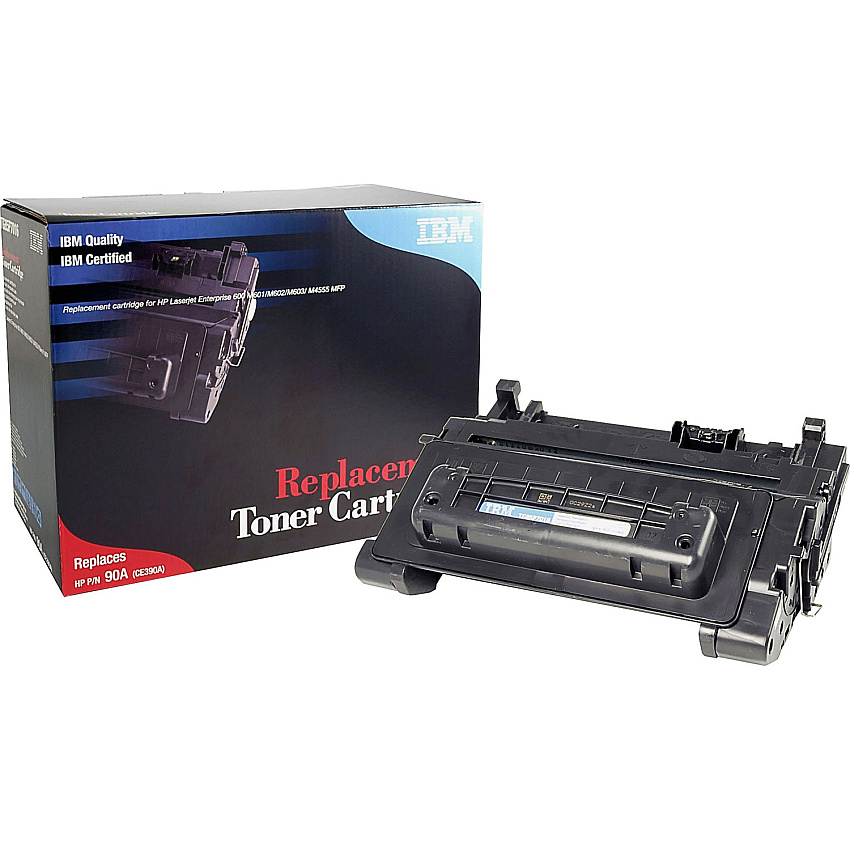 IBM Remanufactured Toner Cartridge - Alternative for HP 90A (CE390A) (IBMTG85P7016)