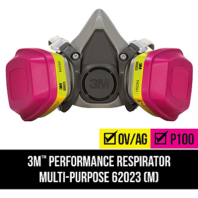 Tekk Protection Multipurpose Respirator (MMM62023HA1C)
