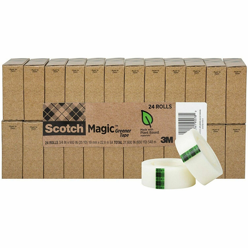 Scotch 3/4"W Magic Greener Tape (MMM81224P)