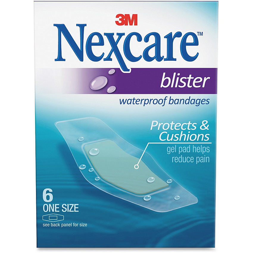 Nexcare Blister Waterproof Bandages - 1 Size (MMMBWB06)