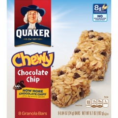 Quaker Chocolate Chip Chewy Granola Bars (31182)