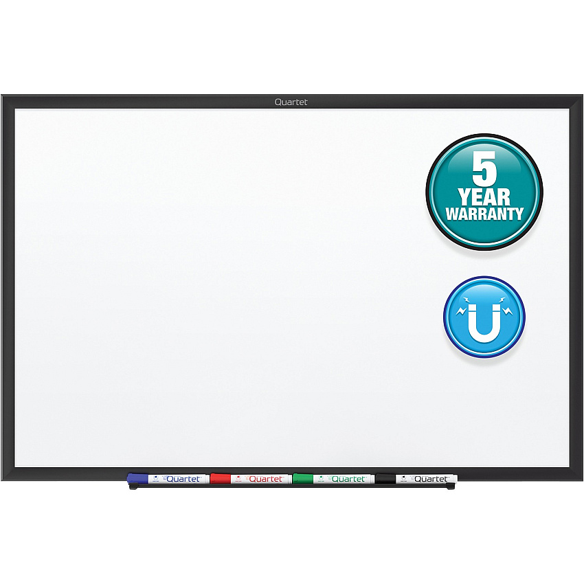 Quartet Classic Magnetic Whiteboard (QRTSM537B)