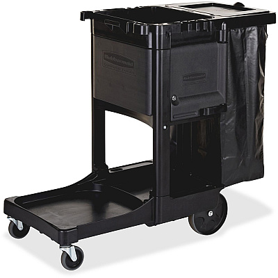 Rubbermaid Commercial Executive Janitor Cleaning Cart (RCP1861430)