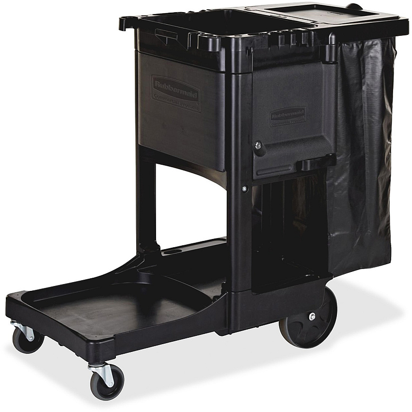 Rubbermaid Commercial Executive Janitor Cleaning Cart (RCP1861430)