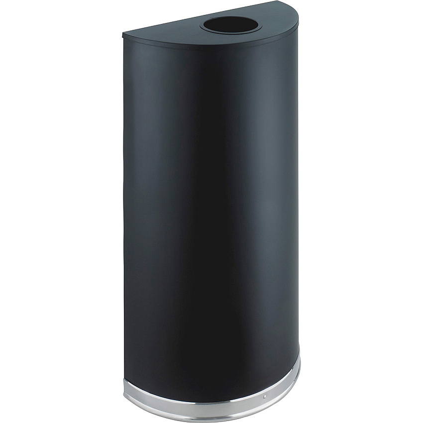 Safco Half Round Receptacle (SAF9940BL)