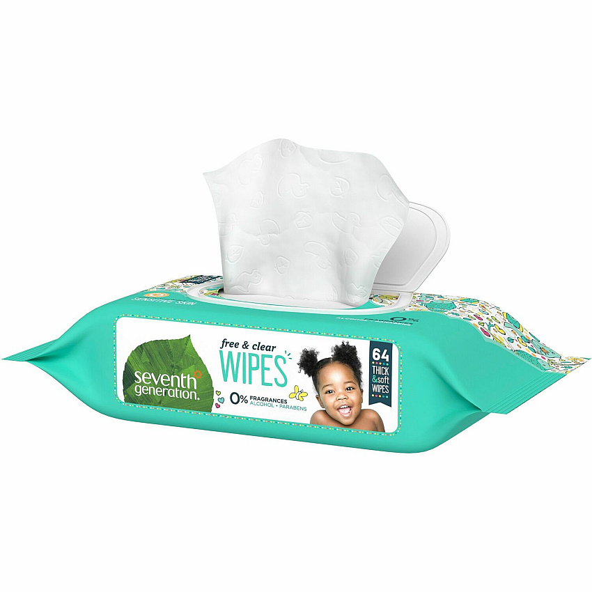 Seventh Generation Baby Wipes (SEV34208)
