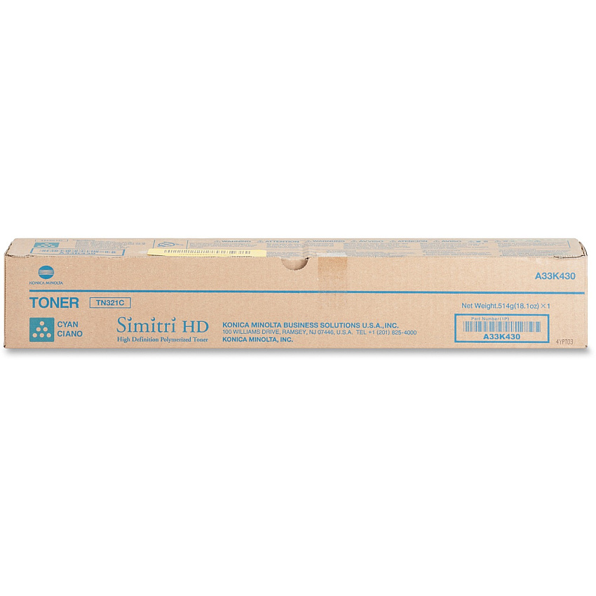 Konica Minolta Original Toner Cartridge (TN321C)