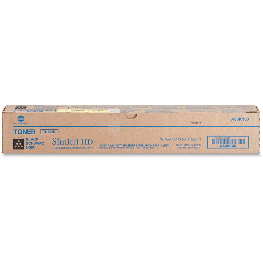 Konica Minolta Original Toner Cartridge (TN321K)