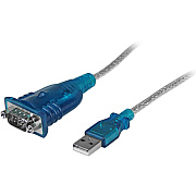 StarTech 1 Port Usb To Rs232 Db9 Serial Adapter Cable - M/m - Usb To Serial Converter - Windows 8 Usb To Serial Port - 921.6 Kbps Usb To Rs232 Adapter (ICUSB232V2)