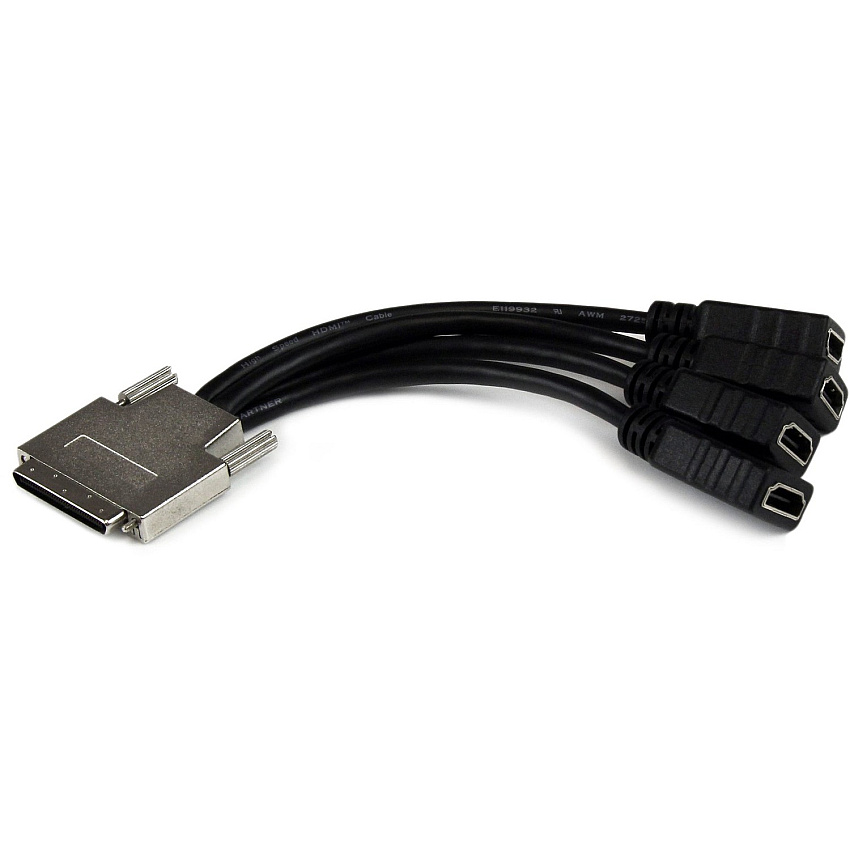StarTech Vhdci Cable 4 Port Hdmi Breakout Cable (VHDCI24HD)
