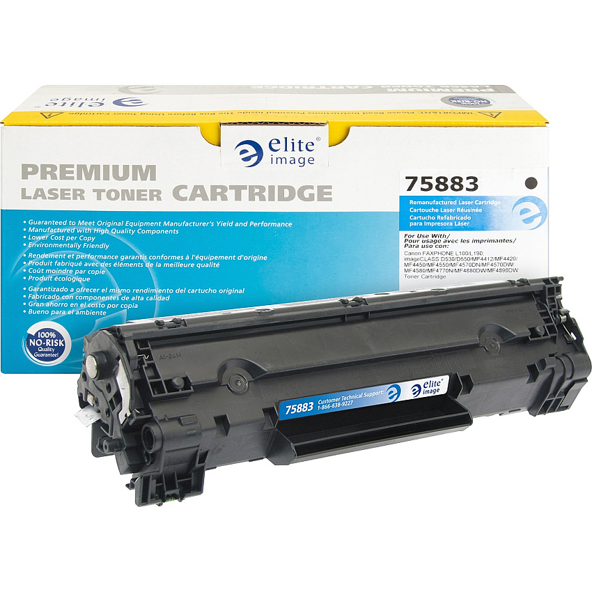 Elite Image Remanufactured Toner Cartridge - Alternative for Canon (128) (ELI75883)