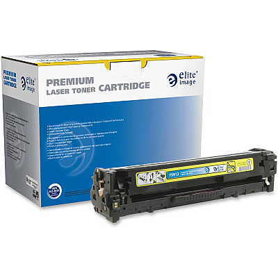 Elite Image Remanufactured Laser Toner Cartridge - Alternative for HP 131A (CF212A) - Yellow - 1 Each (ELI75913)